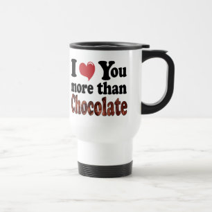 Mug De Voyage Amateur de Chocolat