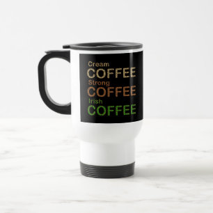 Mug De Voyage Amateurs de café Boissons, Café irlandais, Leopard