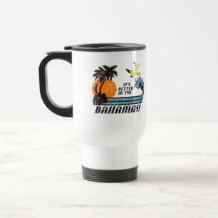 Mug De Voyage Améliorez en Bahamas s'est fané