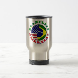 Mug De Voyage Américain brésilien