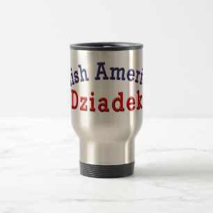 Mug De Voyage Américain polonais Dziadek