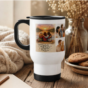 Mug De Voyage Amitié - Nous resterons amis à travers les ans