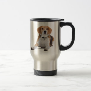 Mug De Voyage Amour Beagles en acier inoxydable