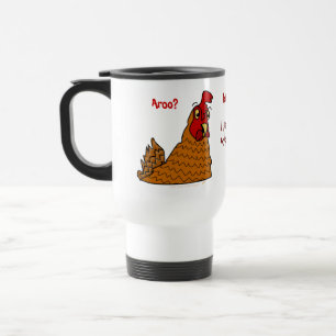 Mug De Voyage Amour drôle de la poule I de bande dessinée ma