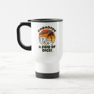 Mug De Voyage Amusement Paire De Dés Jeu De Société Design De Vi