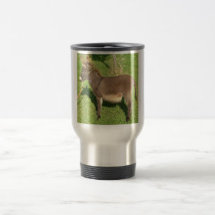 Mug De Voyage Âne avec la ceinture dans le cou