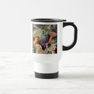 Mug De Voyage Anémone de mer Nature scientifique Océan