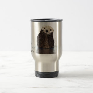 Mug De Voyage Animal pelucheux adorable mignon de loutre
