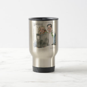 Mug De Voyage Ann Romney dans un classeur Cadeaux drôles T-shirt