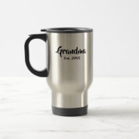 Année de création de grand-mère personnalisée