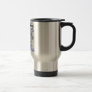 Mug De Voyage Anniversaire de poème de frère soixante-dixième