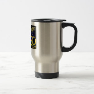 Mug De Voyage Anniversaire de RÉSEAU cinquantième d'ESPACE