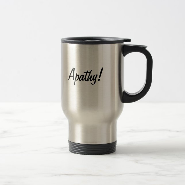 Mug De Voyage Apathie (Droit)