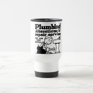 MUG DE VOYAGE APPELEZ UN PLOMBIER