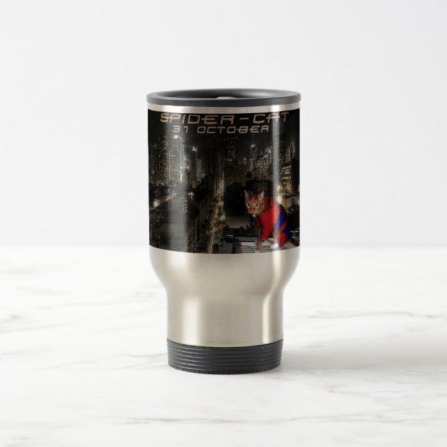 Mug De Voyage araignée-chat (Centre)