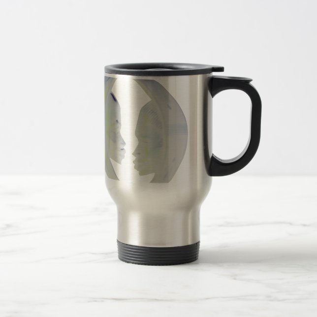 Mug De Voyage Architecture africaine Hakuna Matata (Droit)