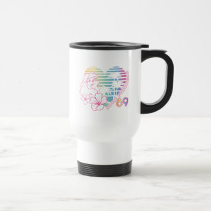 Mug De Voyage Ariel Surf Princess 89 Cœur Tropical