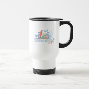 Mug De Voyage Ariel Surf Princess 89 Coucher de soleil tropical