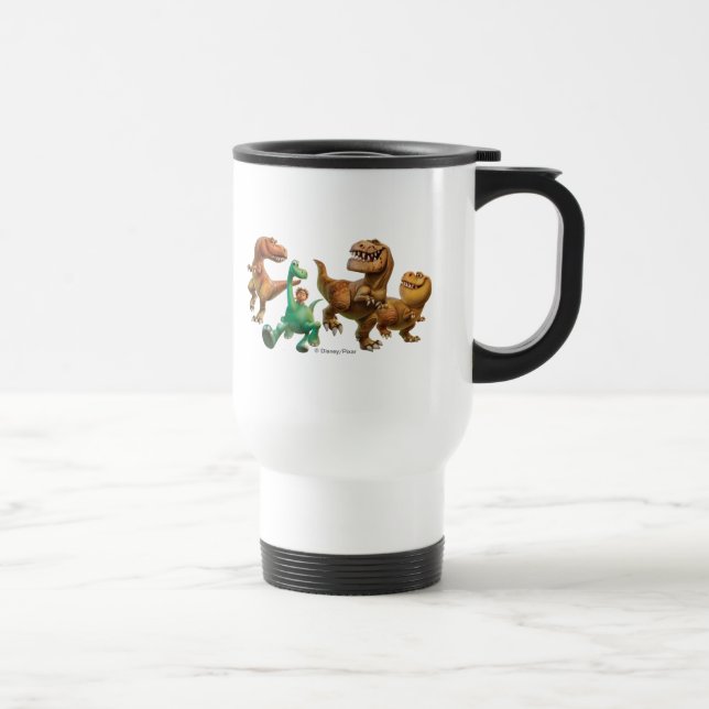 Mug De Voyage Arlo, Spot et Ranchers En Champ (Droite)