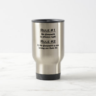 Mug De Voyage Armurier de règle