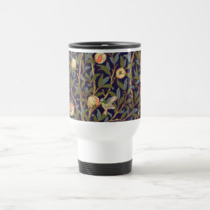 Mug De Voyage Art de cru d'oiseau et de grenade de William