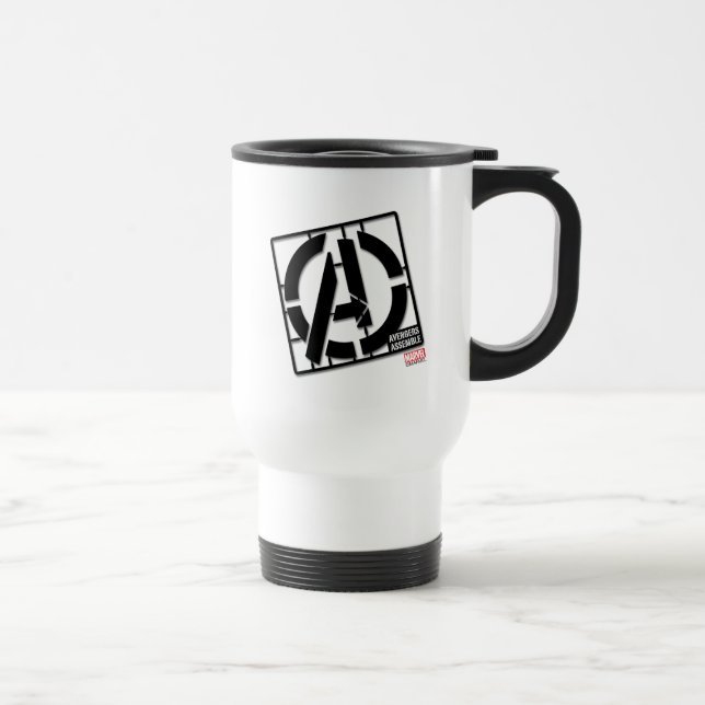 Mug De Voyage Assemblage de motifs (Droite)