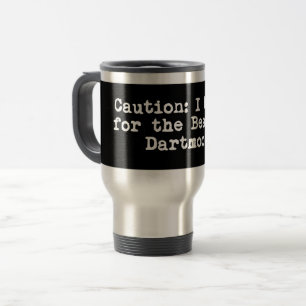 Mug De Voyage Attention je freine pour la bête de Dartmoor