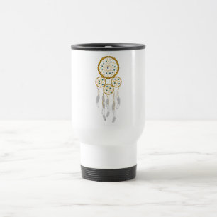 Mug De Voyage Attrape-rêves--Turquoise Bleu