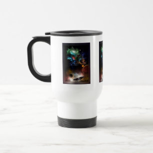 Mug De Voyage Au-delà de l'espace et du temps L'art fractal II S