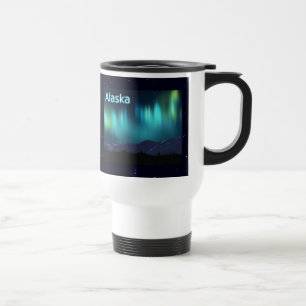 Mug De Voyage Aurora Borealis