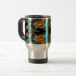 Mug de voyage avec Bahamas Colors Design