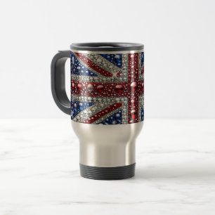 Mug de voyage avec design aux couleurs britannique