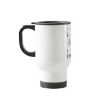Mug de voyage avec Diagrammes de commutation pour