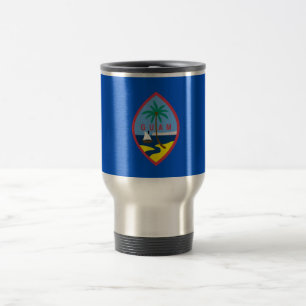 Mug de voyage avec Drapeau de Guam - USA