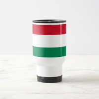 Mug de voyage avec Drapeau de Hongrie