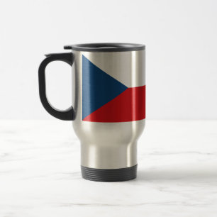 Mug de voyage avec Drapeau de la Tchéquie