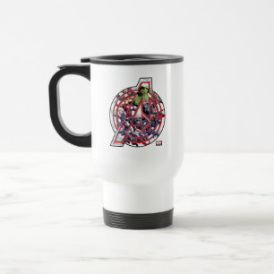 Mug De Voyage Avengers Classiques Logo Intérieur Avengers