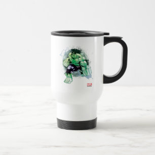 Mug De Voyage Avengers Hulk Aquarelle Graphique