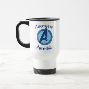 Mug De Voyage Avengers   Logo Avengers en découpure