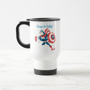 Mug De Voyage Avengers Saisonniers Captain America
