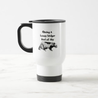 Mug De Voyage Avoir un genre de blaireau de miel de jour