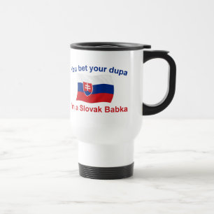 Mug De Voyage Babka-Pari slovaque votre Dupa