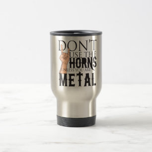 Mug De Voyage Badass métallique lourd