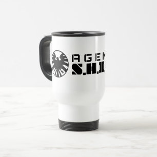 Mug De Voyage Badge d'agent de S.H.I.E.L.D.