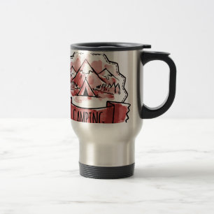 Mug De Voyage Badge de camping