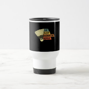 Mug De Voyage Badminton Retro Vintage