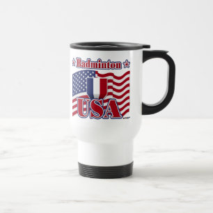 Mug De Voyage Badminton USA