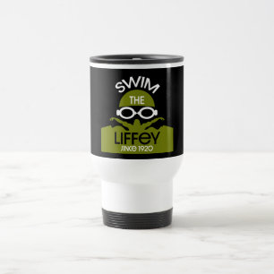 Mug De Voyage Baignade Rivière Liffey Dublin Irlande