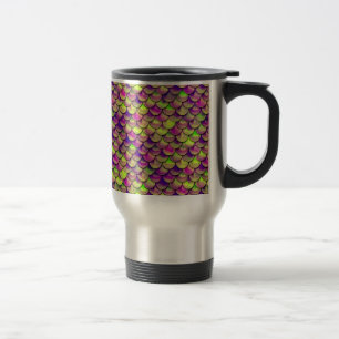 Mug De Voyage Balances violettes et vertes