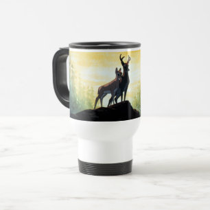 Mug De Voyage Bambi Et Faline Sur Cliff
